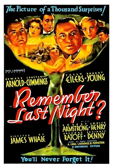 Famous quotes from Hollywood movie : Remember Last Night? (1935)