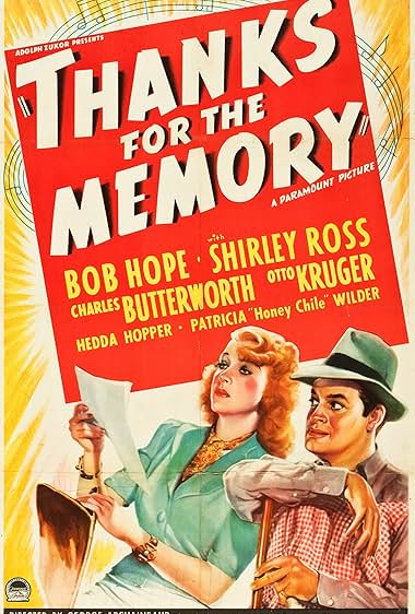 Famous quotes from Hollywood movie : Thanks for the Memory (1938)