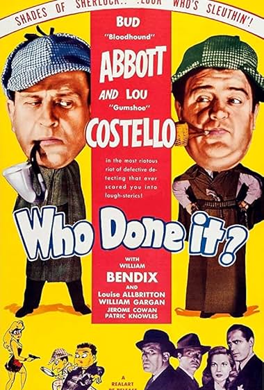 Famous quotes from Hollywood movie : Who Done It? (1942)