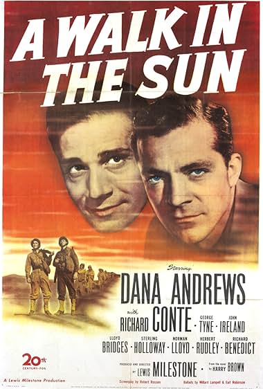 Famous quotes from Hollywood movie : A Walk in the Sun (1945)