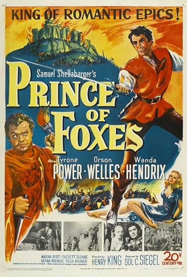 Famous quotes from Hollywood movie : Prince of Foxes (1949)