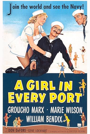 Famous quotes from Hollywood movie : A Girl in Every Port (1952)