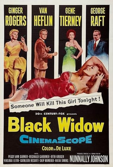 Famous quotes from Hollywood movie : Black Widow (1954)