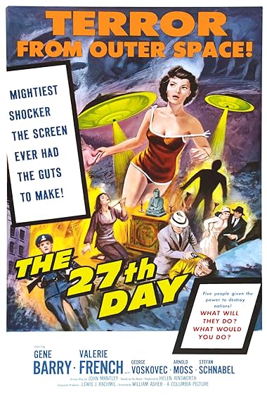 Famous quotes from Hollywood movie : The 27th Day (1957)