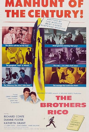 Famous quotes from Hollywood movie : The Brothers Rico (1957)