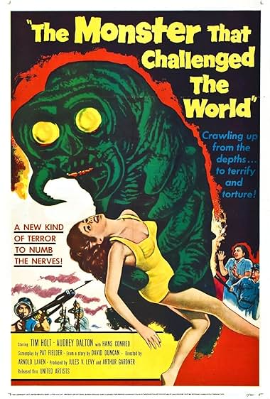 Famous quotes from Hollywood movie : The Monster That Challenged the World (1957)