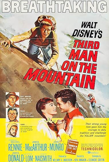 Famous quotes from Hollywood movie : Third Man on the Mountain (1959)