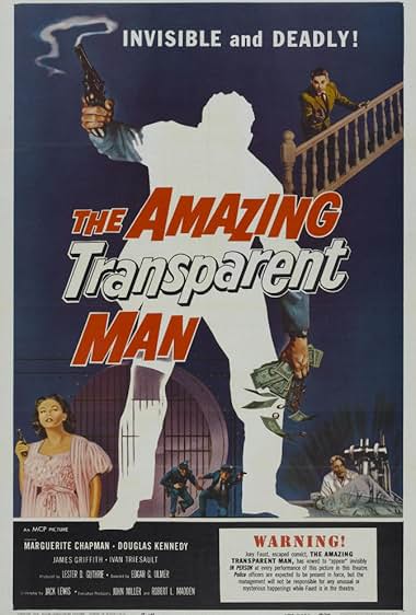 Famous quotes from Hollywood movie : The Amazing Transparent Man (1960)