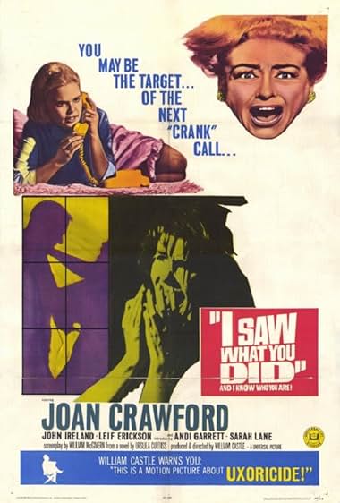 Famous quotes from Hollywood movie : I Saw What You Did (1965)