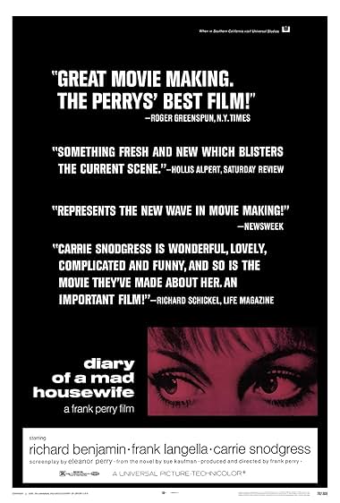 Famous quotes from Hollywood movie : Diary of a Mad Housewife (1970)