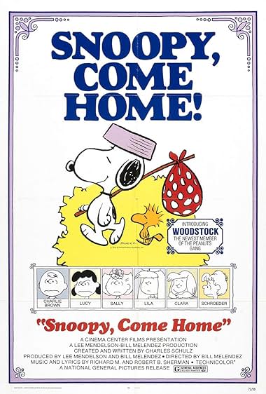 Famous quotes from Hollywood movie : Snoopy Come Home (1972) - Part (2)