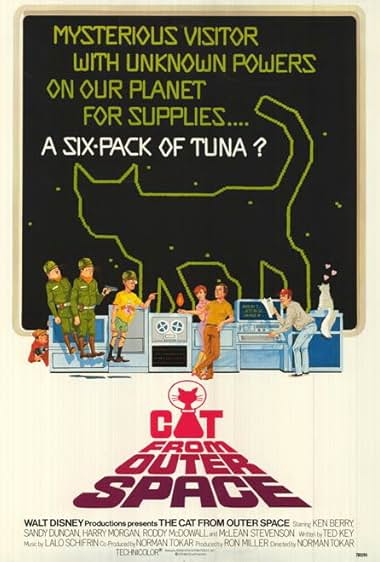 Famous quotes from Hollywood movie : The Cat from Outer Space (1978)