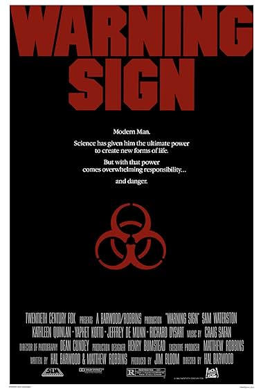 Famous quotes from Hollywood movie : Warning Sign (1985)