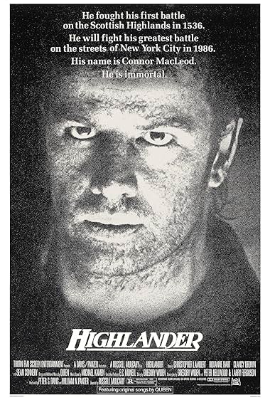 Famous quotes from Hollywood movie : Highlander (1986) - Part (6)
