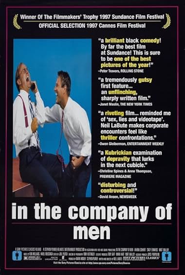 Famous quotes from Hollywood movie : In the Company of Men (1997)